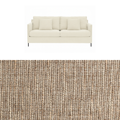 Klädsel till soffa Furninova Petito 3 sits Tyg Picasso