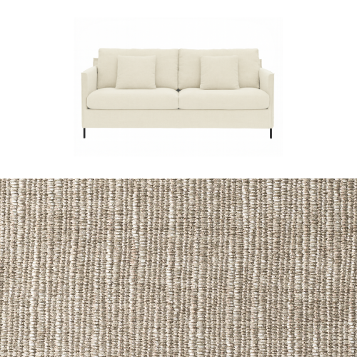 Klädsel till soffa Furninova Petito 3 sits Tyg Picasso