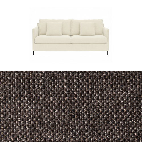 Klädsel till soffa Furninova Petito 3 sits Tyg Picasso