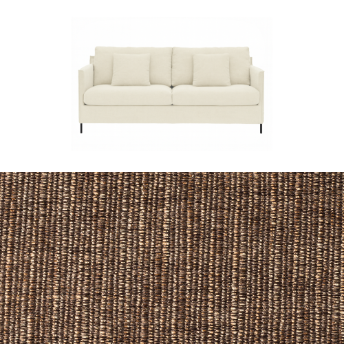 Klädsel till soffa Furninova Petito 3 sits Tyg Picasso