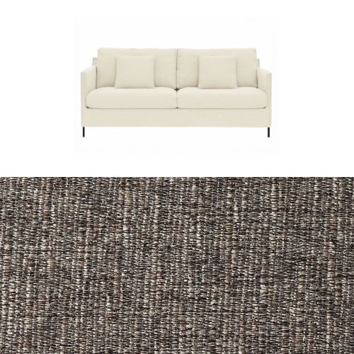 Klädsel till soffa Furninova Petito 3 sits Tyg Picasso