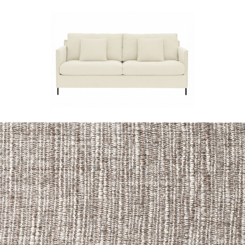 Klädsel till soffa Furninova Petito 3 sits Tyg Picasso