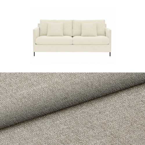 Klädsel till soffa Furninova Petito 3 sits Tyg Tulia