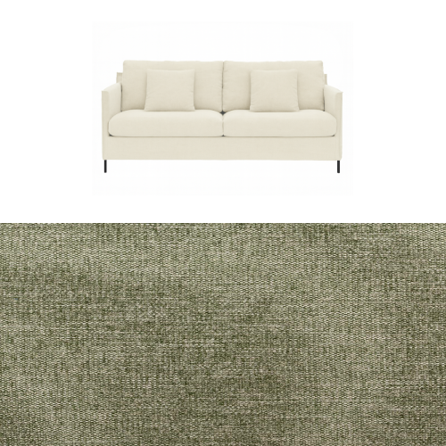 Klädsel till soffa Furninova Petito 3 sits Tyg Tulia