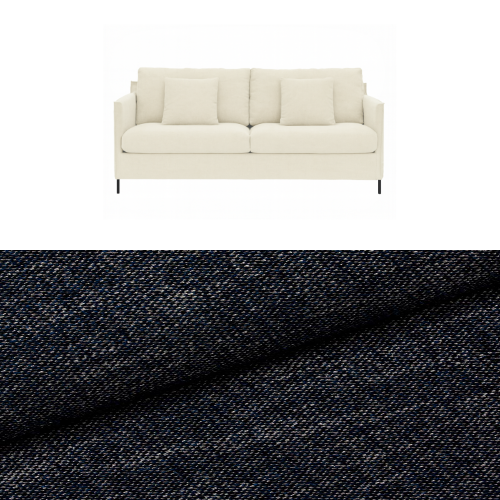 Klädsel till soffa Furninova Petito 3 sits Tyg Tulia