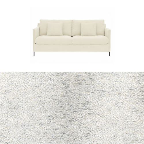 Klädsel till soffa Furninova Petito 3 sits Tyg Venus