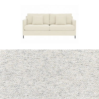 Klädsel till soffa Furninova Petito 3 sits Tyg Venus