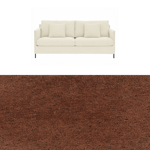 Klädsel till soffa Furninova Petito 3 sits Tyg Venus