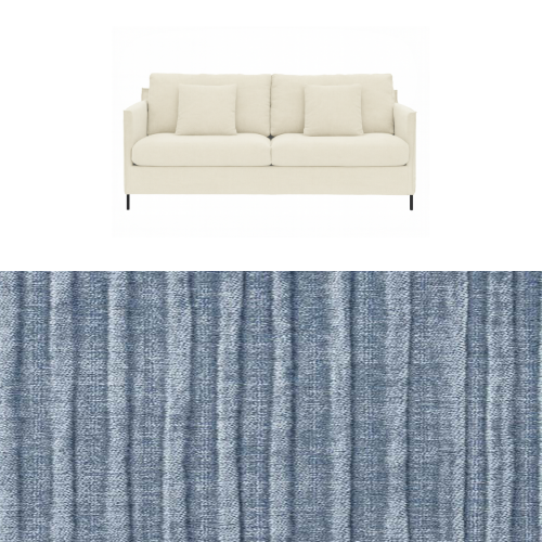 Klädsel till soffa Furninova Petito 3 sits Tyg Vamos