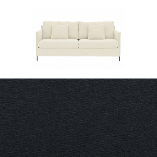 Klädsel till soffa Furninova Petito 3 sits Tyg Vesper