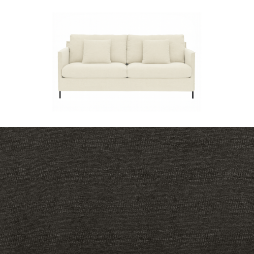 Klädsel till soffa Furninova Petito 3 sits Tyg Vesper