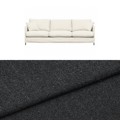 Klädsel till soffa Furninova Petito 4 sits Tyg Angola bouclé
