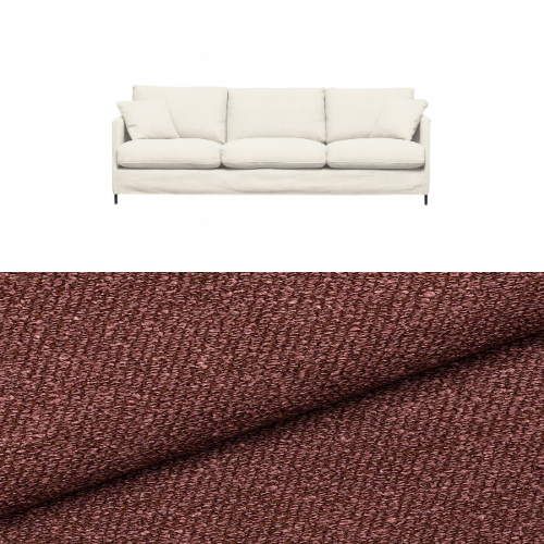 Klädsel till soffa Furninova Petito 4 sits Tyg Angola bouclé