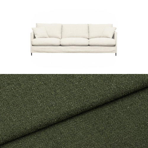 Klädsel till soffa Furninova Petito 4 sits Tyg Angola bouclé