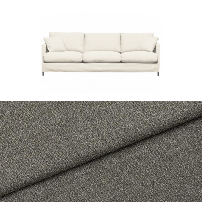 Klädsel till soffa Furninova Petito 4 sits Tyg Angola bouclé