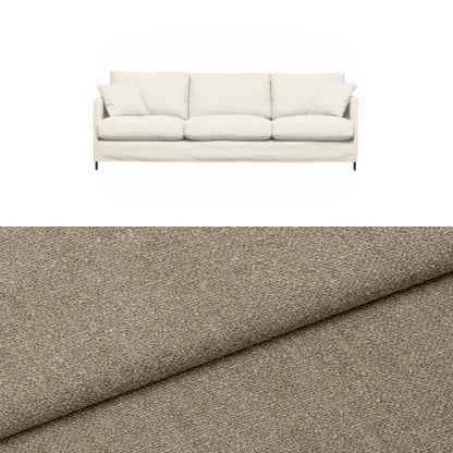Klädsel till soffa Furninova Petito 4 sits Tyg Angola bouclé