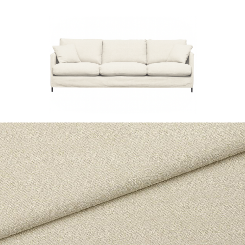 Klädsel till soffa Furninova Petito 4 sits Tyg Angola bouclé