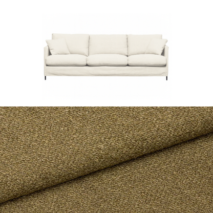 Klädsel till soffa Furninova Petito 4 sits Tyg Angola bouclé