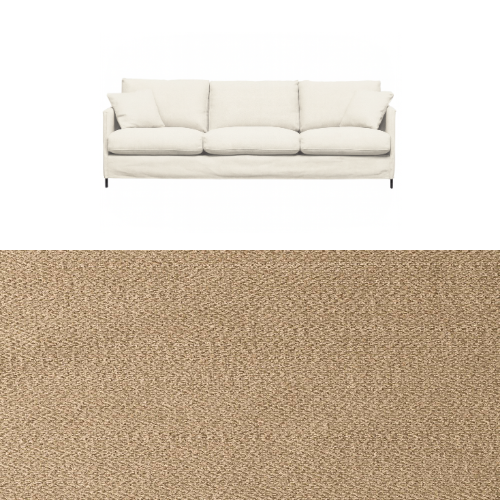 Klädsel till soffa Furninova Petito 4 sits Tyg Apollo