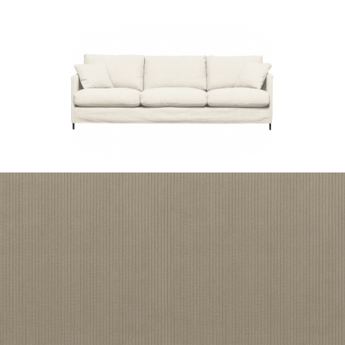 Klädsel till soffa Furninova Petito 4 sits Tyg Arrow