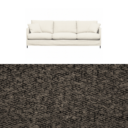 Klädsel till soffa Furninova Petito 4 sits Tyg Ascot bouclé