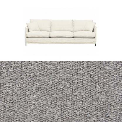 Klädsel till soffa Furninova Petito 4 sits Tyg Ascot bouclé