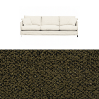 Klädsel till soffa Furninova Petito 4 sits Tyg Ascot bouclé