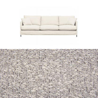 Klädsel till soffa Furninova Petito 4 sits Tyg Ascot bouclé