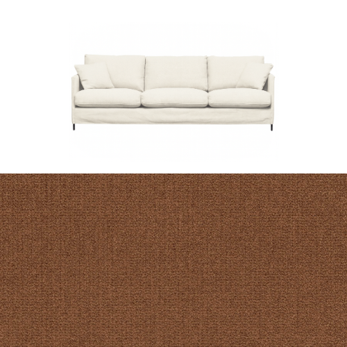 Klädsel till soffa Furninova Petito 4 sits Tyg Azalea