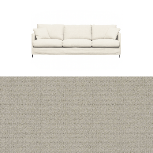 Klädsel till soffa Furninova Petito 4 sits Tyg Azalea