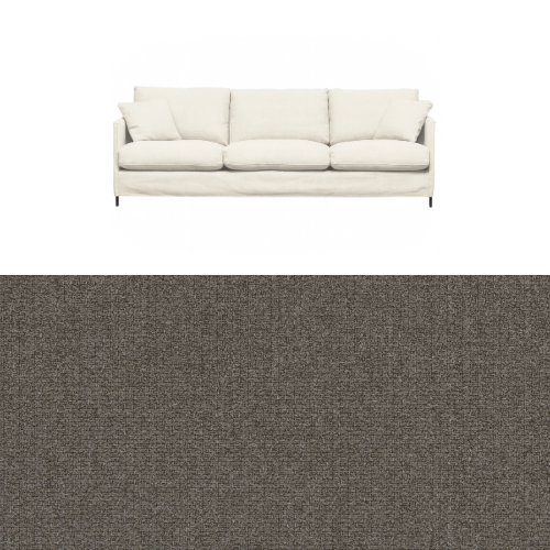Klädsel till soffa Furninova Petito 4 sits Tyg Azalea
