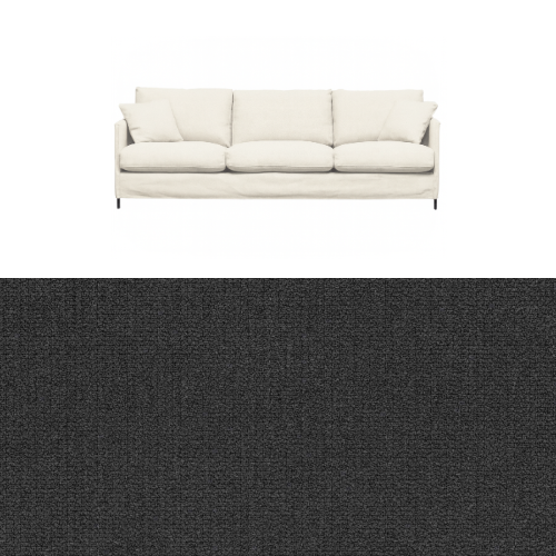 Klädsel till soffa Furninova Petito 4 sits Tyg Azalea