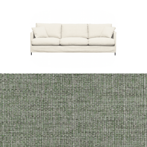 Klädsel till soffa Furninova Petito 4 sits Tyg Babel