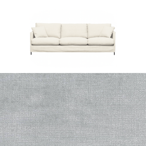 Klädsel till soffa Furninova Petito 4 sits Tyg Belfast
