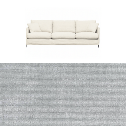 Klädsel till soffa Furninova Petito 4 sits Tyg Belfast