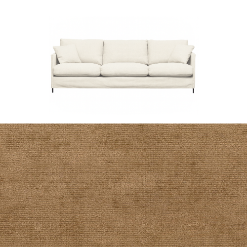 Klädsel till soffa Furninova Petito 4 sits Tyg Belfast