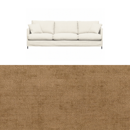 Klädsel till soffa Furninova Petito 4 sits Tyg Belfast