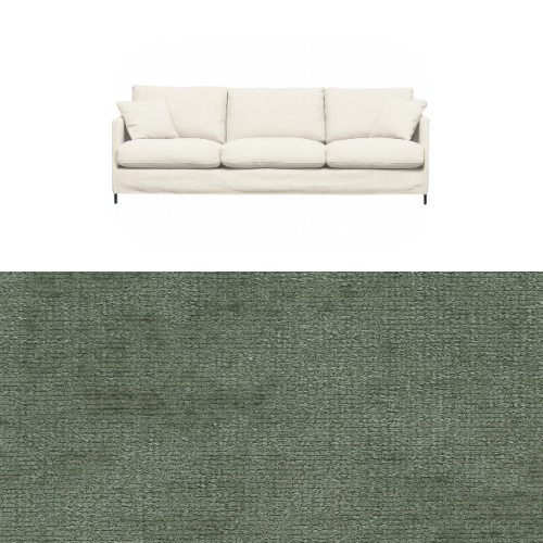 Klädsel till soffa Furninova Petito 4 sits Tyg Belfast