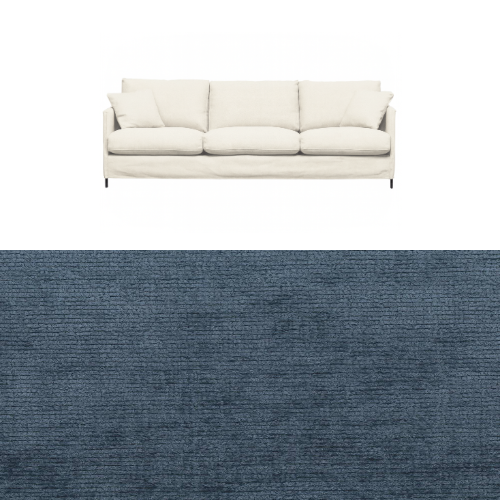 Klädsel till soffa Furninova Petito 4 sits Tyg Belfast