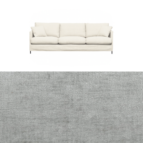 Klädsel till soffa Furninova Petito 4 sits Tyg Belfast