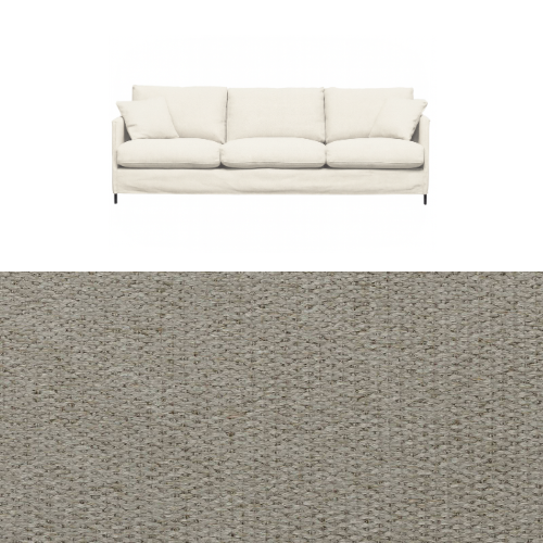 Klädsel till soffa Furninova Petito 4 sits Tyg Brooklyn