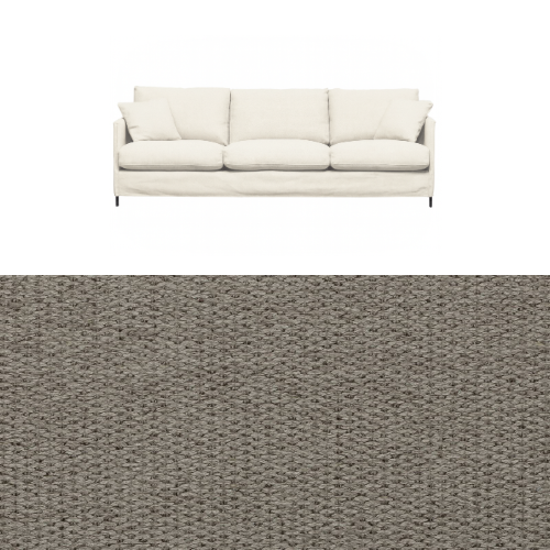 Klädsel till soffa Furninova Petito 4 sits Tyg Brooklyn