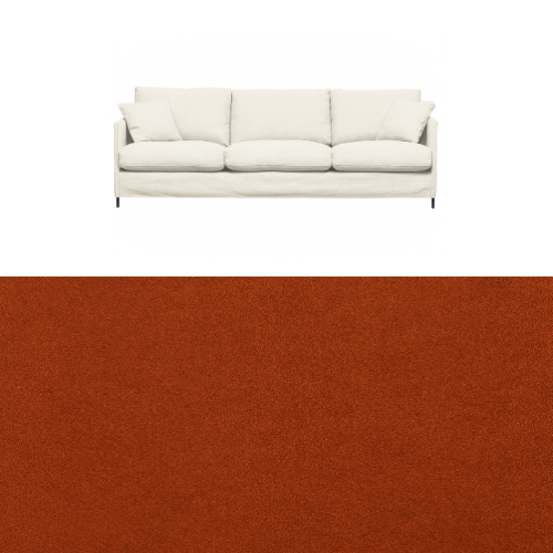 Klädsel till soffa Furninova Petito 4 sits Tyg Crown Velvet