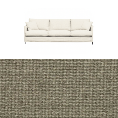 Klädsel till soffa Furninova Petito 4 sits Tyg Creta