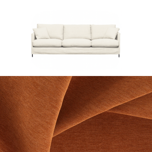 Klädsel till soffa Furninova Petito 4 sits Tyg Geneva