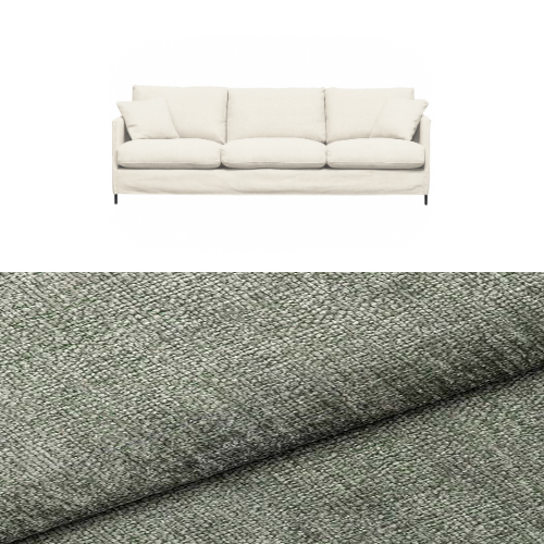 Klädsel till soffa Furninova Petito 4 sits Tyg Lemma Chenille