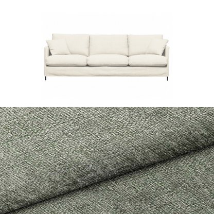 Klädsel till soffa Furninova Petito 4 sits Tyg Lemma Chenille