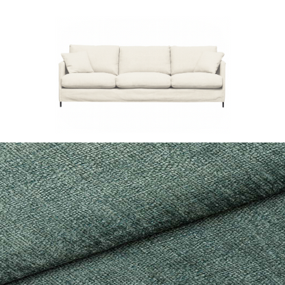 Klädsel till soffa Furninova Petito 4 sits Tyg Lemma Chenille