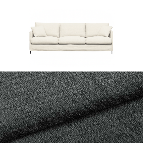 Klädsel till soffa Furninova Petito 4 sits Tyg Lemma Chenille