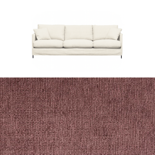 Klädsel till soffa Furninova Petito 4 sits Tyg Lemma Chenille